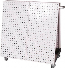 Triton - 21-1/4 Inches Wide x 39-1/4 Inches High x 36-3/4 Inches Deep A-Frame Double Sided Pegboard Tool Cart - 800 Lbs. Load Limit - Industrial Tool & Supply