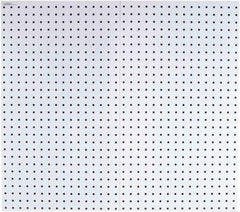 Triton - 18" Wide x 36" High Industrial Steel Tool Peg Board System - 2 Panels, Steel, White - Industrial Tool & Supply