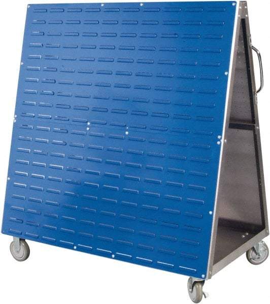 Triton - 29-3/4 Inches Wide x 51-1/2 Inches High x 48 Inches Deep A-Frame Pegboard & Louvered Panel - 650 Lbs. Load Limit, 32 Square Ft. Surface Area - Industrial Tool & Supply
