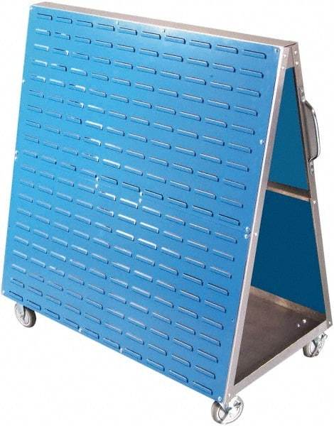 Triton - 29-3/4 Inches Wide x 51-1/2 Inches High x 48 Inches Deep A-Frame Louvered Panel - 650 Lbs. Load Limit, 32 Square Ft. Surface Area - Industrial Tool & Supply