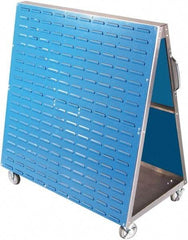 Triton - 29-3/4 Inches Wide x 51-1/2 Inches High x 48 Inches Deep A-Frame Louvered Panel - 650 Lbs. Load Limit, 32 Square Ft. Surface Area - Industrial Tool & Supply