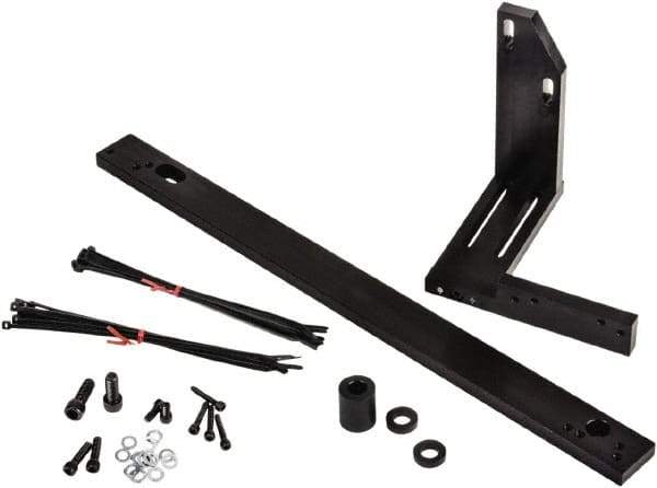 Mitutoyo - DRO Bracket Kit - Universal Mounting, Cross Slide Table Orientation, Vertical Mounting Orientation, Use with Linear Encoders/Scales - Industrial Tool & Supply