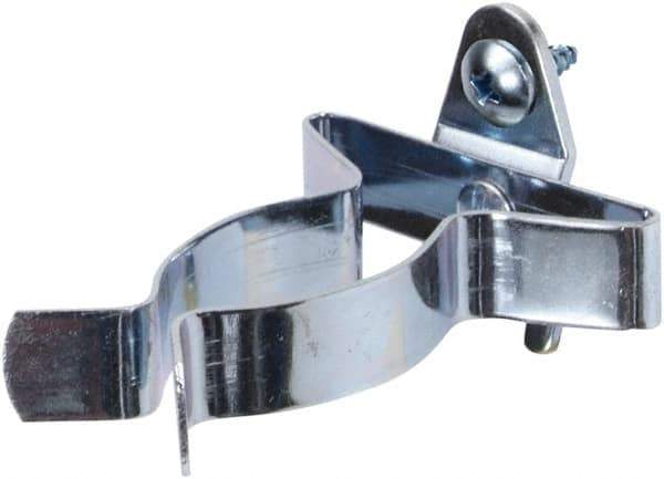 Triton - 5" Long Extended Spring Clip Pegboard Hook - 2-7/8" Projection, Chrome - Industrial Tool & Supply