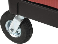 Rubbermaid - 8" High, Cart Caster Kit - Use with FG450088, FG451288, FG451388, FG452010, FG452088, FG453288, FG453388, FG454600, FG454610, FG454888 - Industrial Tool & Supply