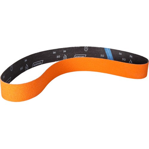 ‎2-1/2″ × 60″ SG Blaze R980P Narrow Belt 40 Grit Ceramic Alumina - Industrial Tool & Supply