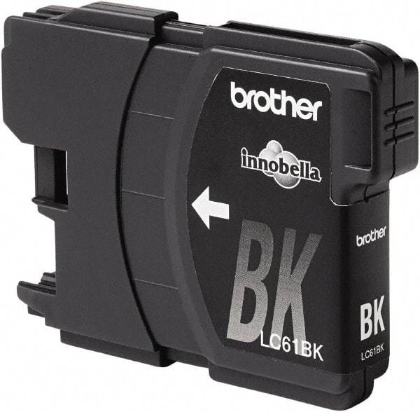 Brother - Black Ink Cartridge - Use with Brother DCP-J140W, 165C, 375CW, 385C, 395CN, 585CW, MFC-250C, 255CW, 290C, 295CN, 490CW, 495CW, J615W, 775CW, 790CW, 795CW, 990CW - Industrial Tool & Supply