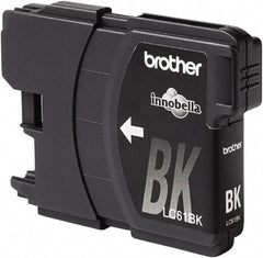 Brother - Black Ink Cartridge - Use with Brother DCP-J140W, 165C, 375CW, 385C, 395CN, 585CW, MFC-250C, 255CW, 290C, 295CN, 490CW, 495CW, J615W, 775CW, 790CW, 795CW, 990CW - Industrial Tool & Supply