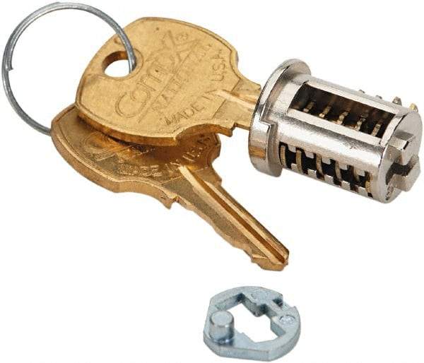 Hon - Removable Lock Core Replacement Kit - Chrome - Industrial Tool & Supply