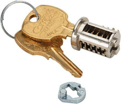 Hon - Removable Lock Core Replacement Kit - Chrome - Industrial Tool & Supply