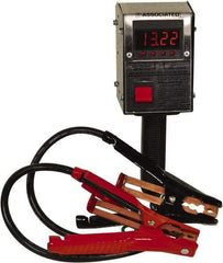 Associated Equipment - 12 Volt Battery Load Tester - 200 to 1,100 CCA Range, 2' Cable - Industrial Tool & Supply