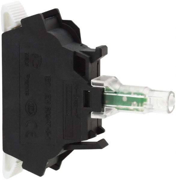 Schneider Electric - Green Lens LED Indicating Light - Industrial Tool & Supply