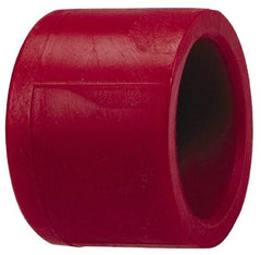 NIBCO - 1-1/2" PVDF Plastic Pipe Socket Cap - Schedule 80, S x S End Connections - Industrial Tool & Supply