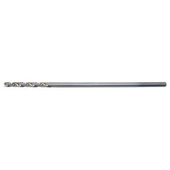 7/16 RHS / RHC HSS 135 Degree Split Point NAS907 Type A General Purpose Extended Length Drill - Bright - Exact Industrial Supply