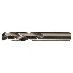 #57 RHS / RHC HSS-CO 8% (M42) 135 Degree Split Point Heavy Duty Cobalt Screw Machine Drill - Straw / Gold Oxide - Industrial Tool & Supply