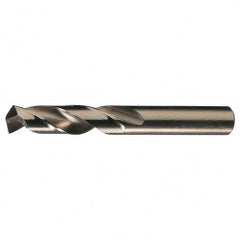 #57 RHS / RHC HSS-CO 8% (M42) 135 Degree Split Point Heavy Duty Cobalt Screw Machine Drill - Straw / Gold Oxide - Industrial Tool & Supply