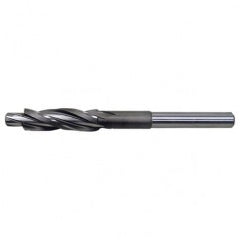 1/4 HSS Straight Shank 3-Flute Capscrew Counterbore- Bright - Industrial Tool & Supply