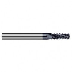 ‎0.0750″ Cutter Diameter × 0.1670″ Length of Cut Carbide Multi-Form #3-48 Thread Milling Cutter, 3 Flutes, AlTiN Coated - Industrial Tool & Supply