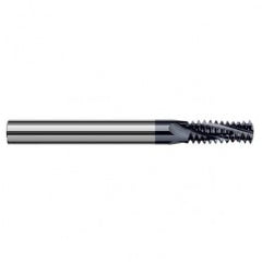 ‎0.0750″ Cutter Diameter × 0.1670″ Length of Cut Carbide Multi-Form #3-48 Thread Milling Cutter, 3 Flutes, AlTiN Coated - Industrial Tool & Supply