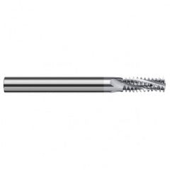 ‎0.3350″ Cutter Diameter × 0.8750″ (7/8″) Length of Cut Carbide Multi-Form 7/16″-20 Thread Milling Cutter, 4 Flutes, TiB2 Coated - Industrial Tool & Supply