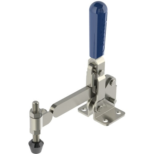 760 lbs Capacity - Solid - Vertical with Solid Arm - Hold Down Action Toggle Clamp