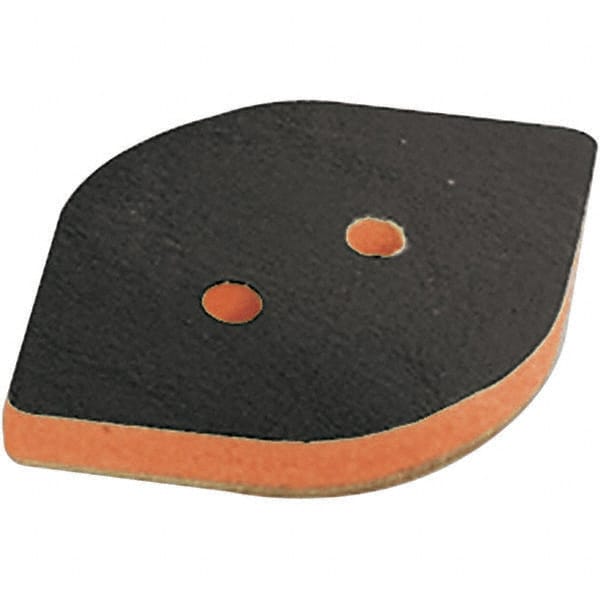 Dynabrade - 2-3/8" Wide, 3-3/4" Long, Tear Drop Conversion Backing Pad - Industrial Tool & Supply