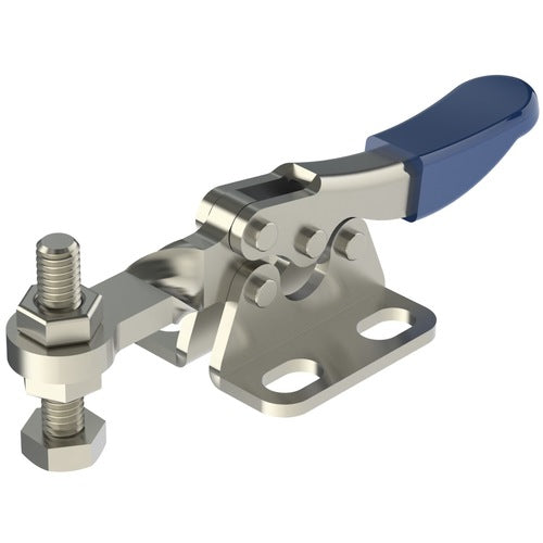 67 lbs Capacity - Solid - Horizontal Hold Down Action - Toggle Clamp