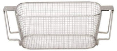 CREST ULTRASONIC - Stainless Steel Parts Washer Basket - 5.177" High, Use with Parts Washers - Industrial Tool & Supply