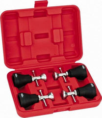 SPI - 4 Piece, 3 to 4" High Screw Jack Set - Industrial Tool & Supply