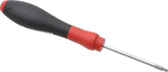 Wiha - T8 Torx Driver - 60mm Blade Length, 6-1/2" OAL, Ergonomic Handle - Industrial Tool & Supply