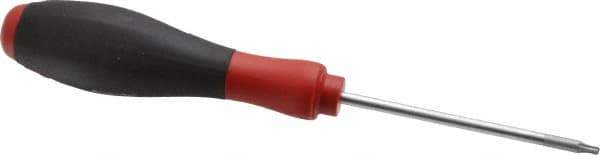 Wiha - T10 Torx Driver - 80mm Blade Length, 7-1/2" OAL, Ergonomic Handle - Industrial Tool & Supply