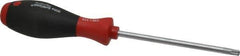 Wiha - T30 Torx Driver - 115mm Blade Length, 9-1/8" OAL, Ergonomic Handle - Industrial Tool & Supply