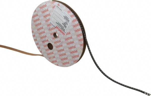 Heli-Coil - #6-32 UNC, 0.207" OAL, Free Running Helical Insert - 4-3/4 Free Coils, Tanged, 304 Stainless Steel, 1-1/2D Insert Length - Industrial Tool & Supply