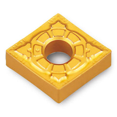 Turning Insert:  CNMG432FG TT5100,  Solid Carbide TiCN, Al2O3 & TiN Finish,  Neutral,  0.5080″ Long,  1/2″ Inscribed Circle,  0.0310″ Corner Radius,  80.0 &deg N/A Diamond,  Series  CNMG