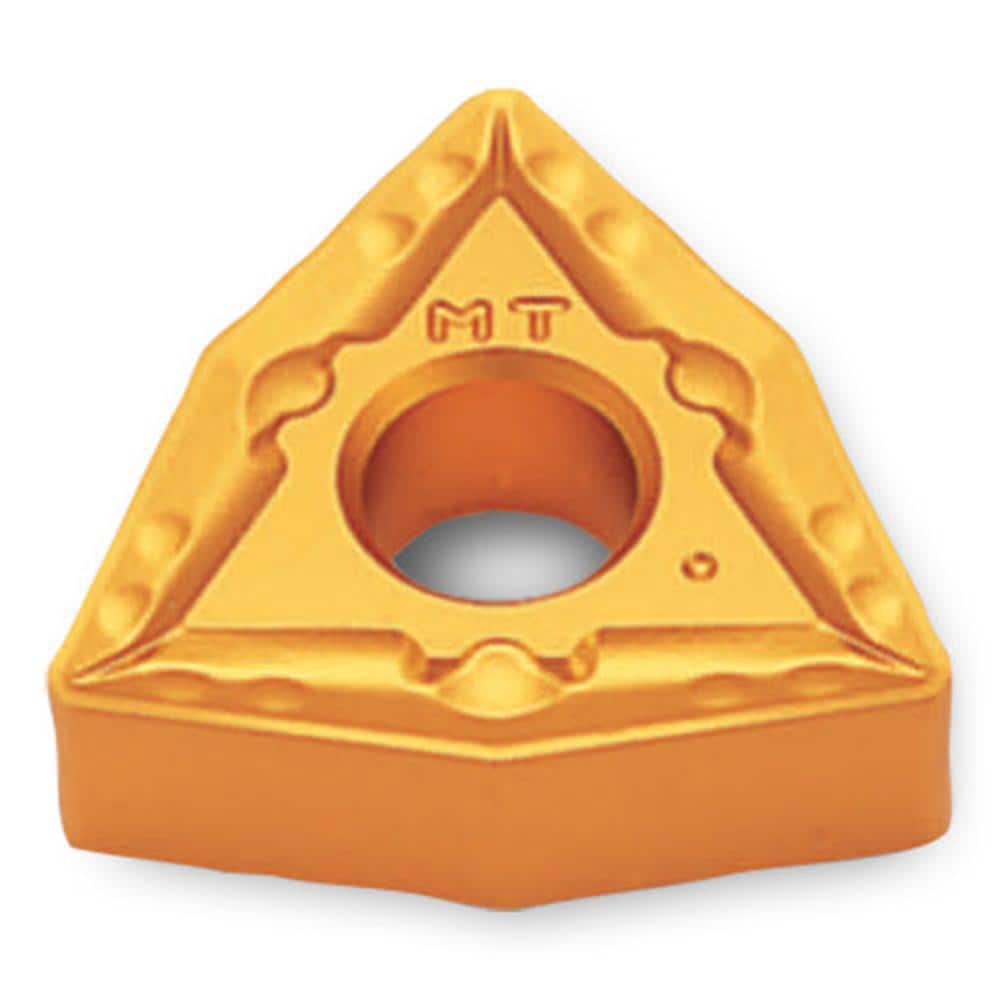 Turning Insert:  WNMG433MT TT5100,  Solid Carbide TiCN, Al2O3 & TiN Finish,  Neutral,  0.3430″ Long,  1/2″ Inscribed Circle,  0.0470″ Corner Radius,  80.0 &deg N/A Trigon,  Series  WNMG