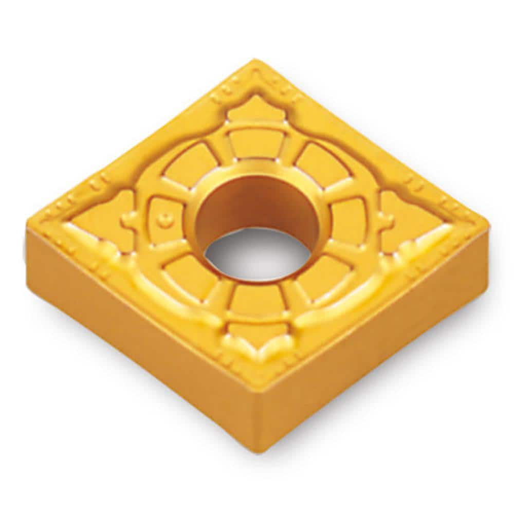 Turning Insert:  CNMG431FG TT5100,  Solid Carbide TiCN, Al2O3 & TiN Finish,  Neutral,  0.5080″ Long,  1/2″ Inscribed Circle,  0.0160″ Corner Radius,  80.0 &deg N/A Diamond,  Series  CNMG