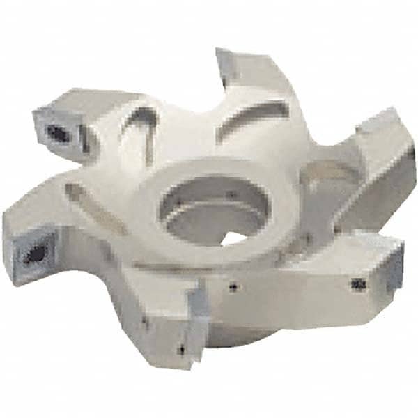 Tungaloy - 125mm Cut Diam, 1" Arbor Hole Diam, Indexable Square-Shoulder Face Mill - Industrial Tool & Supply