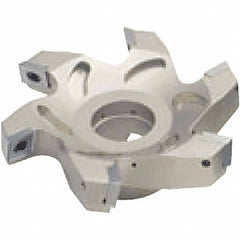 Tungaloy - 125mm Cut Diam, 1" Arbor Hole Diam, Indexable Square-Shoulder Face Mill - Industrial Tool & Supply