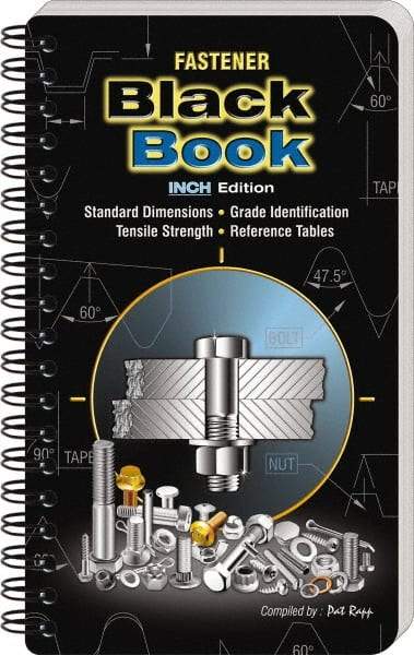 Value Collection - Fastener Black Book Inch Publication, 1st Edition - by Pat Rapp, Pat Rapp Enterprises, 2011 - Industrial Tool & Supply