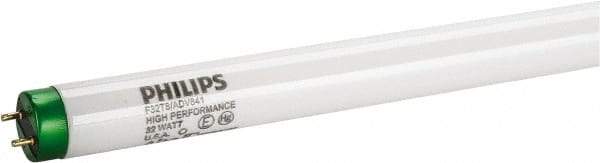 Philips - 32 Watt Fluorescent Tubular Medium Bi-Pin Lamp - 4,100°K Color Temp, 2,950 Lumens, T8, 30,000 hr Avg Life - Industrial Tool & Supply