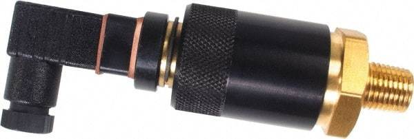 Parker - FRL Pressure Switch - 1/4" NPT, 0-120 psi & DIN - Industrial Tool & Supply