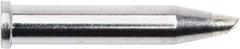 Weller - 2.4mm Point, 2.4mm Tip Diameter, RoundSlope Soldering Iron Tip - Series XT, For Use with Hand Soldering with WX1 or WX2 Base Unit and WXP120 Iron - Exact Industrial Supply