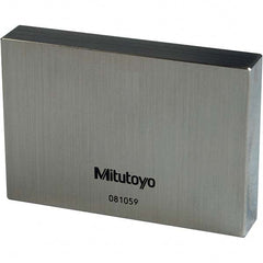 Mitutoyo - 100mm Steel Rectangular Gage Block - Industrial Tool & Supply