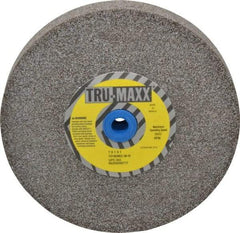 Tru-Maxx - 36 Grit Aluminum Oxide Bench & Pedestal Grinding Wheel - 7" Diam x 1" Hole x 1" Thick, 3600 Max RPM, O Hardness, Very Coarse Grade , Vitrified Bond - Industrial Tool & Supply