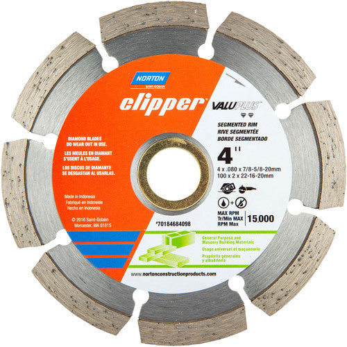 4X.080X7/8-5/8 DIAMDOND SAW BLADE - Industrial Tool & Supply