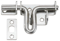 Gate Latches; Finish/Coating: Polished; Stainless; Overall Length: 1.811 in; Overall Width: 3.346 in; Overall Height: 1.4170 in; Hole Diameter: 15/64; PSC Code: 5340; Set Screw Size: 3/16 x 1-3/16; Base Length: 53/64; Secondary Lock: No; Width (Inch): 3.3