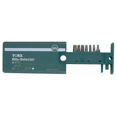 Security Torx Bit Selector 7 Piece Set in Storage Case T7s - T25s - Industrial Tool & Supply
