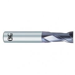 5/64" Dia. - 1-3/4" OAL - Diamond CBD - 30° Helix - Square End SE EM - 2 FL - Industrial Tool & Supply