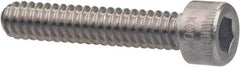 Holo-Krome - M5x0.80 Metric Coarse Hex Socket Drive, Socket Cap Screw - Grade Austenitic A4 Stainless Steel, Uncoated, Partially Threaded, 35mm Length Under Head - Industrial Tool & Supply