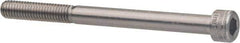 Holo-Krome - #10-24 UNC Hex Socket Drive, Socket Cap Screw - Grade 18-8 Stainless Steel, Uncoated, Partially Threaded, 2" Length Under Head - Industrial Tool & Supply