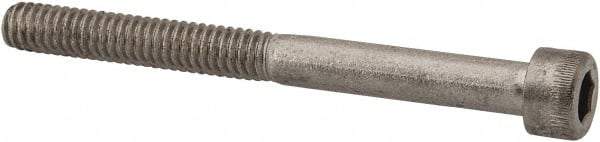 Holo-Krome - #8-32 UNC Hex Socket Drive, Socket Cap Screw - Grade 18-8 Stainless Steel, Uncoated, Partially Threaded, 1-3/4" Length Under Head - Industrial Tool & Supply